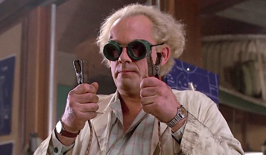 Portrait de Emmet "doc" Brown