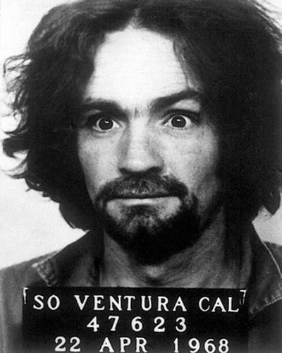 Portrait de Charles "Charlie" Manson