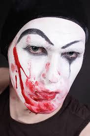 Portrait de Nikolai Petrov (le mime)