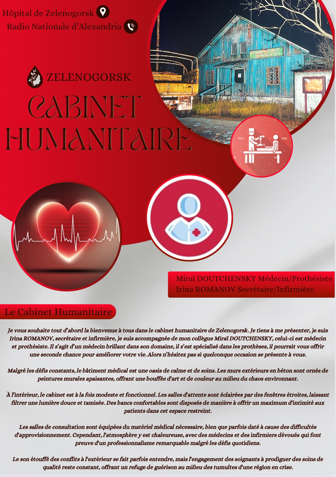 Illustration de Cabinet humanitaire 